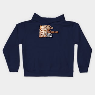 Funny Passover - Cardboard Matzah Kids Hoodie